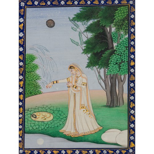 Vipralabdha Nayika (विप्रलब्धा नायिका), a Forlorn Heroine